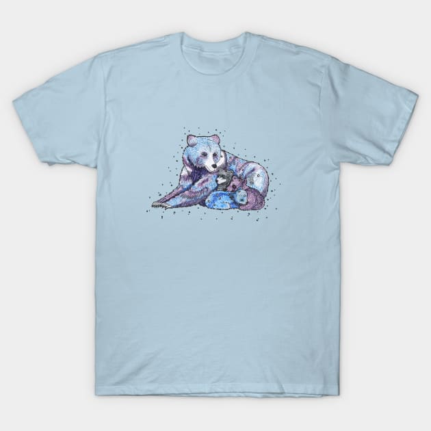 Great Ursa Mother T-Shirt by Meginks